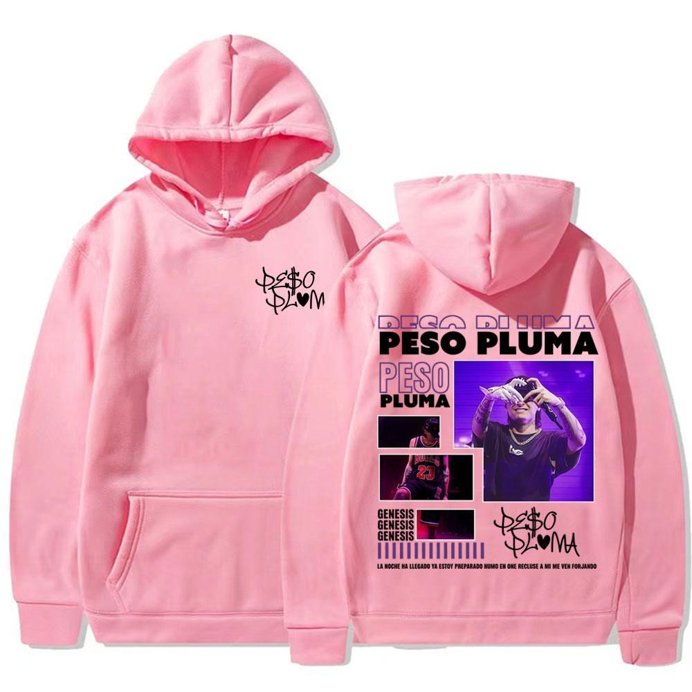 Singer Peso Pluma Album Tour 2025 Merch Sweatshirt Unisex Fashion Hip Hop 90s Vintage Hoodies Men High Quality Comfort Pullovers