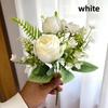 Nordic Simulation Flower 5-Forked Persian Grass Rose Fake Flower Decorate Wedding Venue with Floral Bouquets  Decorations Shooting Props