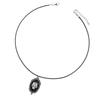Zinc Alloy Skull Necklace Adjustable Neckchain Lightweight Chain Versatile Accessory For Costume Event Everyday Outfits