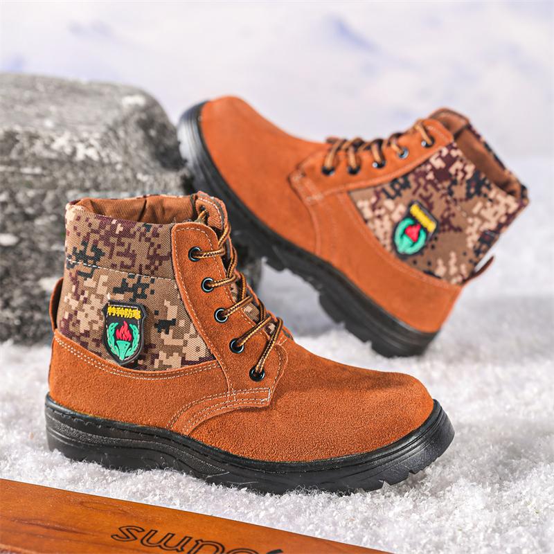 

Новые зимние мужские непромокаемые зимние ботинки плюс бархатная теплая обувь, уличная нескользящая спортивная обувь 45 коричневый