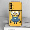 333-M-Minions  Phone Case Black Silicone Soft For Samsung S25,S24,S21,S22,S23,S30,Ultra,S20,Plus,Fe,Lite
