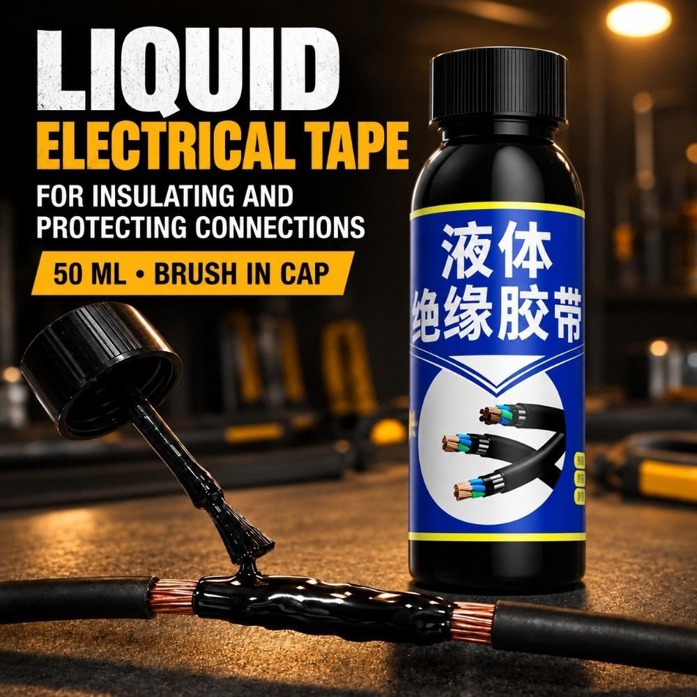 5ml Liquid Insulation Tape Rubber Coating Insulating Sealant Wire Cable Repair