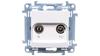 Simon 10 R-Tv Antenna Socket Terminating White Ip20 Caz.01/11