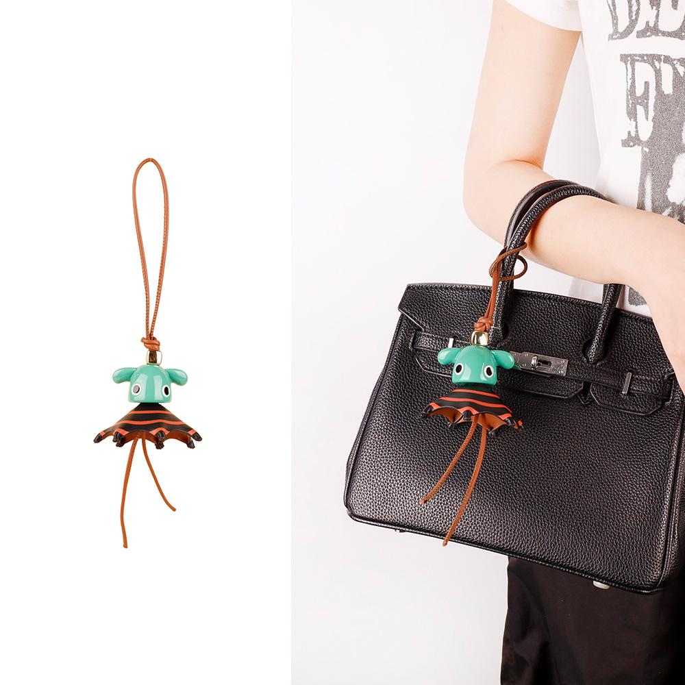 2025 Luxe Little Elf Tassel Doll Keychain Lanyard