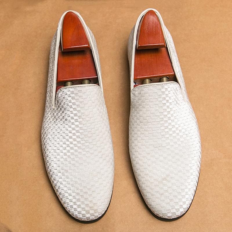 Fashion New Britain Men's Personality Charm Slip On Driving Shoes Dress Wedding Prom Homecoming Party Footwear Sapatos Tenis Masculino