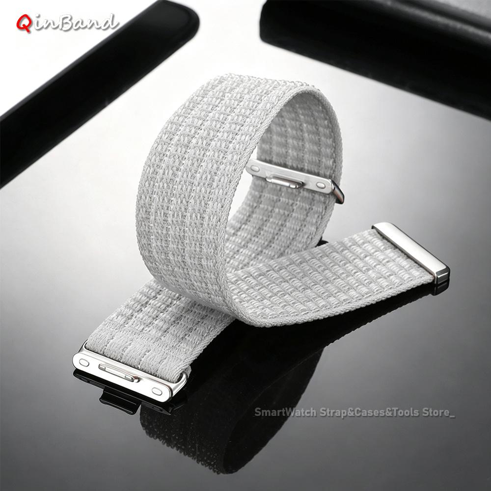 Ribbed Nylon Loop Watch Band for Huawei Watch Fit 5 Pro 4 Pro Sports Bracelet Belt for Huawei Watch 5/4/3 Wristband Accessories