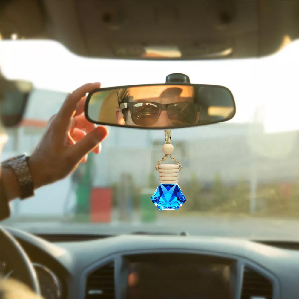 Car Perfume Pendant Include Essential Oil Air Fresheners 7ml Universal Supplies Oil Car Hanging Novelty Car Flavoring Auto Q8U0