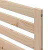 Daybed without Mattress 80 x 200 cm Solid Pine Wood