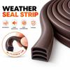 Anti-Collision Door Weather Stripping Flexible Door Gap Seal Door Seal Strip  Entry Door Sealing