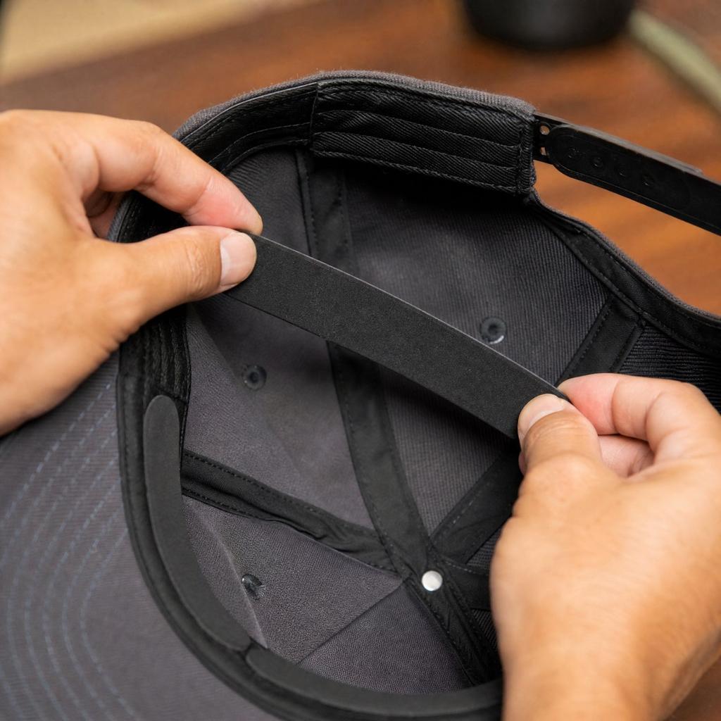 Cinta Ajustadora de Talla para Sombreros de Espuma - Paquete de 10 Tiras Autoadhesivas para Ajuste de Talla y Ajuste Personalizable