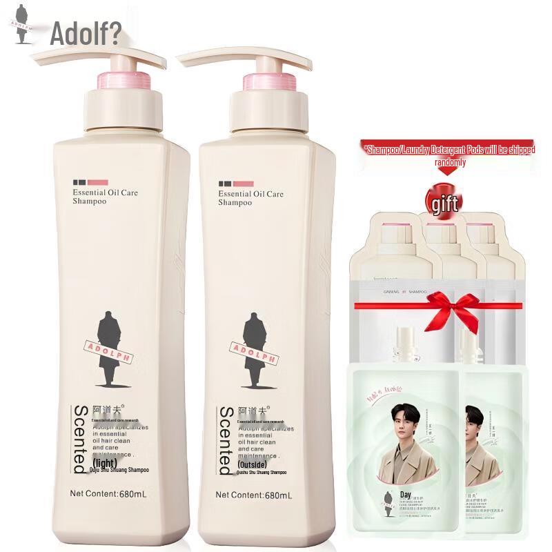 

Adolph Anti-Dandruff & Smoothing Shampoo Set