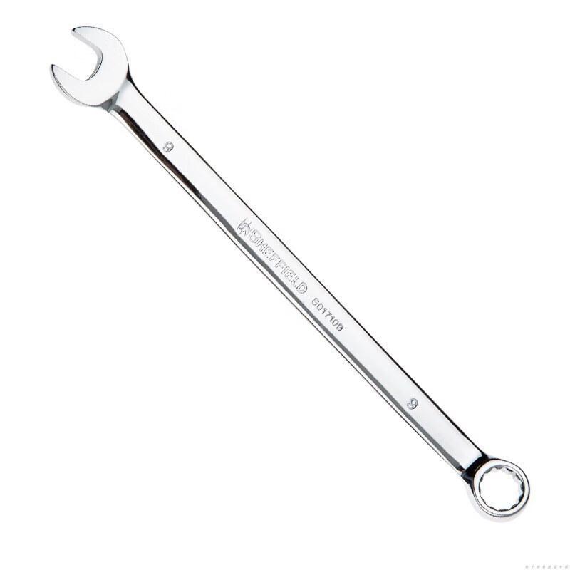 SHEFFIELD S017124 Fully Polished Combination Wrench