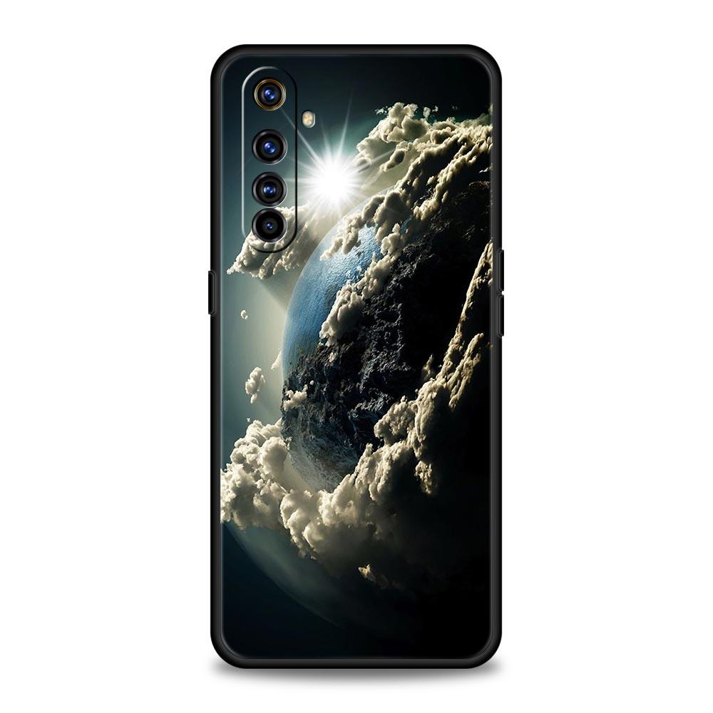 Earth Stars Space Phone Case For Realme 12 11 10 9 8 5G 7 6 GT5 GT3 GT2 Pro Plus C21 C25 C35 For Realme GT Neo 2 3 3T 5 Cover