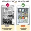 Refrigerator Storage Box with Drawer Handle Reusable Vegetables Fruits Organiser Kitchen Accessories