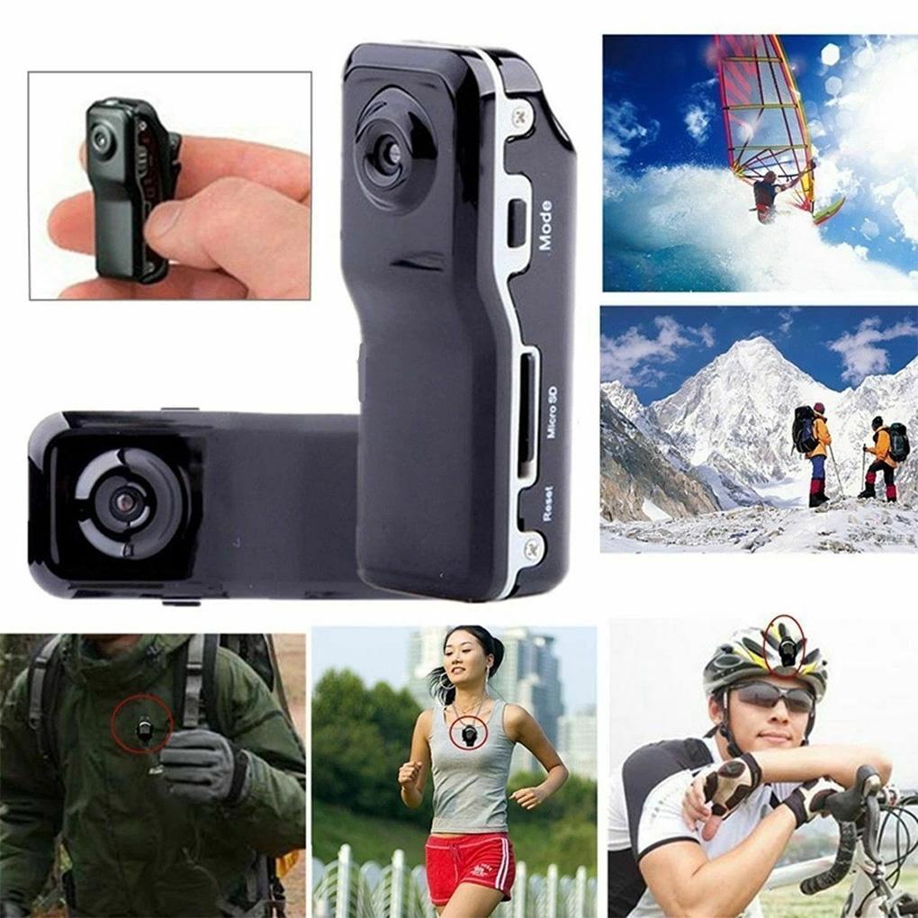 HD Mini DV Camera Body Camcorder Mount Portable Video Record Nanny Security Cam Small Sports Car DVR Webcam For Home and Office