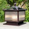 Solar Waterproof Outdoor Garden Post Light for Villa Entrances, Yards, and Fence Walls