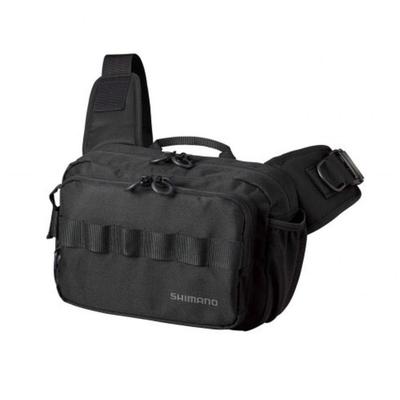 SHIMANO Shoulder Bag BS-021T Black 10x32x22cm