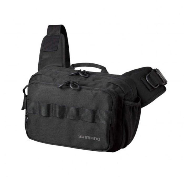 Shimano Shoulder Bag BS-021T Black 10x32x22cm
