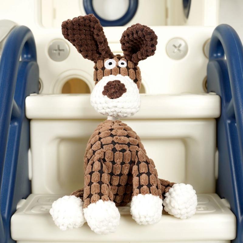Pet Dog Cotton Rope Teething Resistant Bite Cat Toy Plush Sound Interactive Cat Toy Dog Supplies