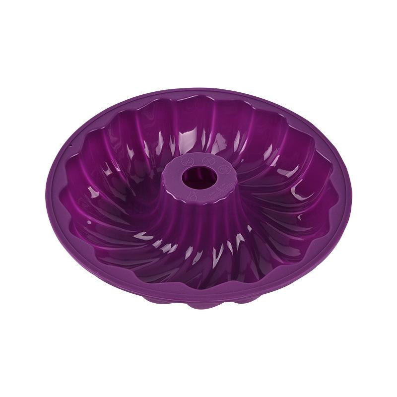 1pc High Temperature Resistant Silicone Mold, Perfect for Baking Chiffon Cakes