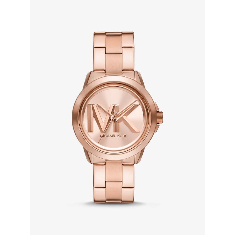 Большие часы Michael Kors Brynn с покрытием цвета розового золота MK7318 розового золота