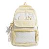 Schoolbag Japanese ins style new high-value schoolbag girls sweet junior high school pain backpack lightweight large-capacity backpack