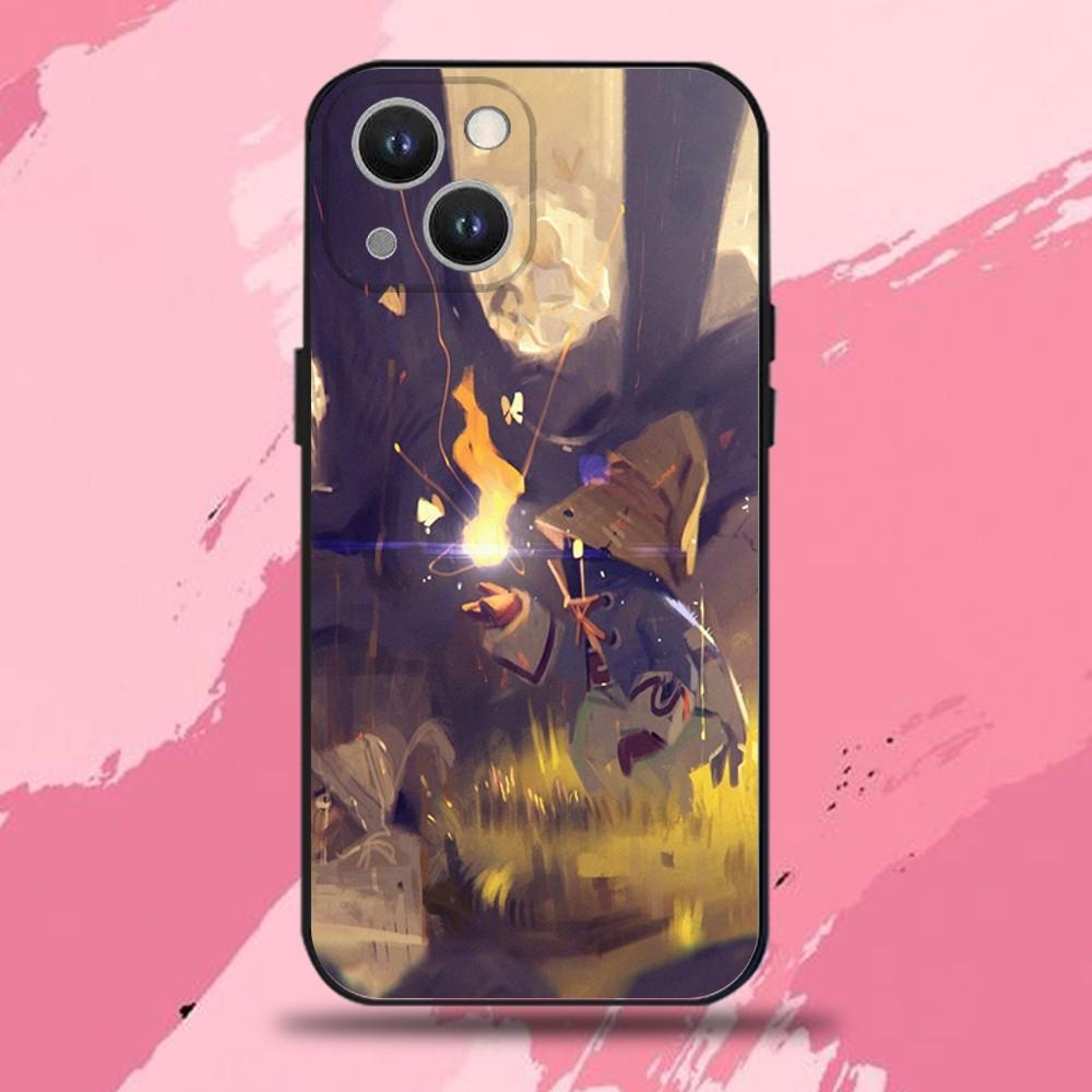 M-Moogle Final F-Fantasy Phone Case For iPhone 16,15,14,13,12,11 Plus,Pro Max,XS,X,XR,SE,Mini,8,7,Soft Silicone Black Cover