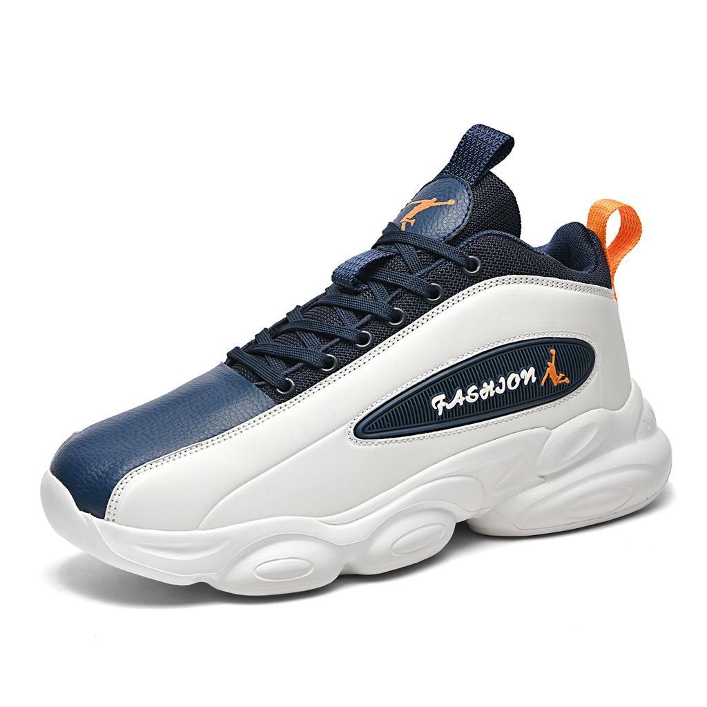 Basketball shoes four seasons new breathable light soft sole outdoor men's casual sneakers fashion students running sports shoes