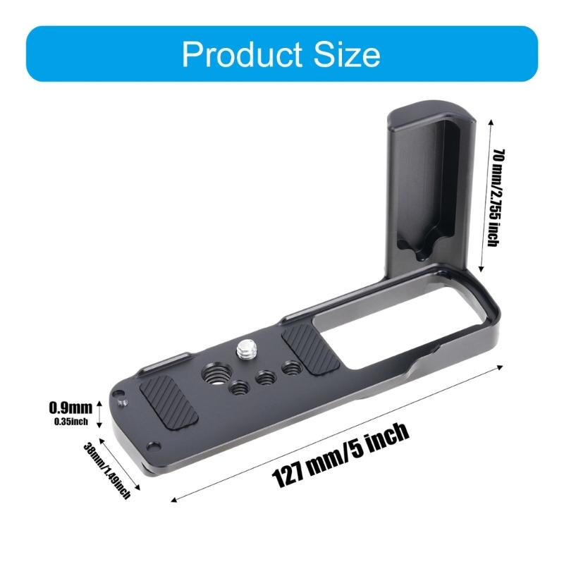 Quick Release Plate easy installs Camera Plate Secure Camera Attachment Camera Accessories Simple Installs for Photograph