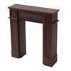 Miniature European American Retro Fireplace Cabinet 1Pc - 1:12 Dollhouse Living Room Storage Background Decor Furniture