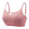 Women Heart Hollow Out Bra Breathable Gathered Bra