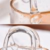 Handmade Glass Purse 550ml Borosilicate Glass Cup Tote Shape Cocktail And Iced Tea Glassware Small Bedside Table Vase