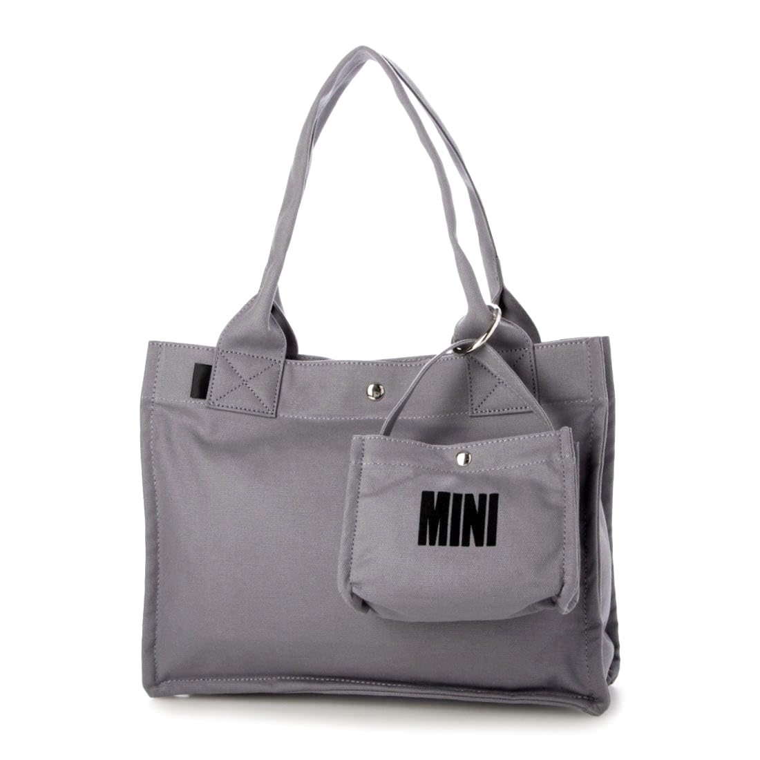 

Холщовая сумка-тоут с флокированным мешочком