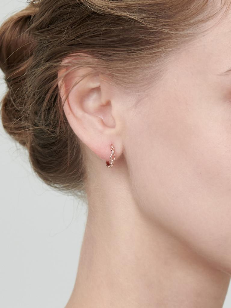 14K Daily Chain One-Touch Earrings (Gold Filled) C24EGF111