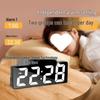 Luminous Silent Digital Table Clock with Alarm, Calendar & Temperature Display