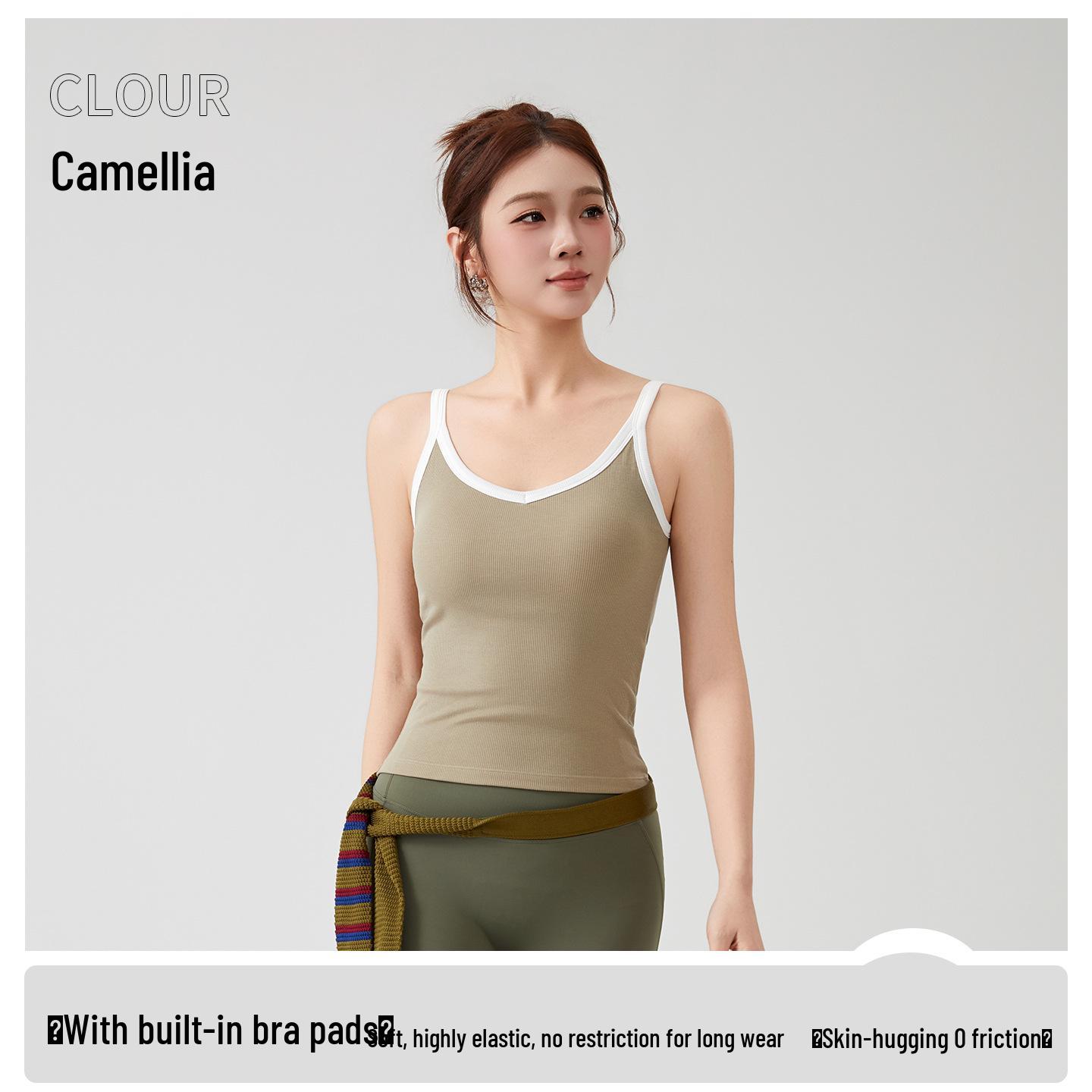 

Women s Cooling Tank Top with Built-in Bra, Thin Straps, Sleeveless, Shapes Back, and Conceals Underarm Area M (90-110 lbs)