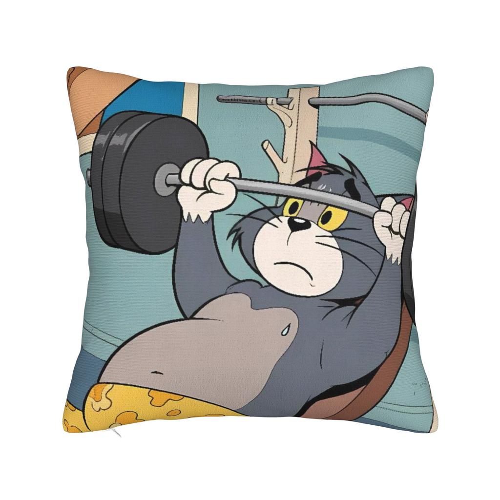 Good Friends Pillow Case Jerrys and Toms Morden Pillow Cover Comfy Pillowcases For Sofa Bedroom Home Decor