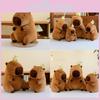 Plush Bee Capybara Toy Cute Cartoon Birthday Gift Girls Kids Dolls Adorable