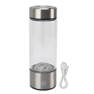 Hydrogen Water Bottle 420ml Rechargeable Portable Hydrogen Water Generator Hydrogen Rich Water