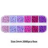 8/10/12/15 Grid Box: Seed Beads, Sequins, Imitation Pearls for DIY Necklaces & Phone Chains