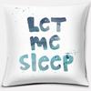 Home Office Decoration Pillow Bedroom Sofa Car Cushion Cover Blue Green Fresh  Series