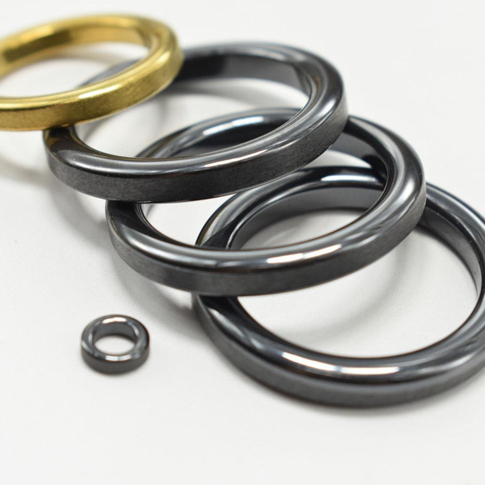 Fishing Rod Ring Black Yellow Fishing Magnetic Ring