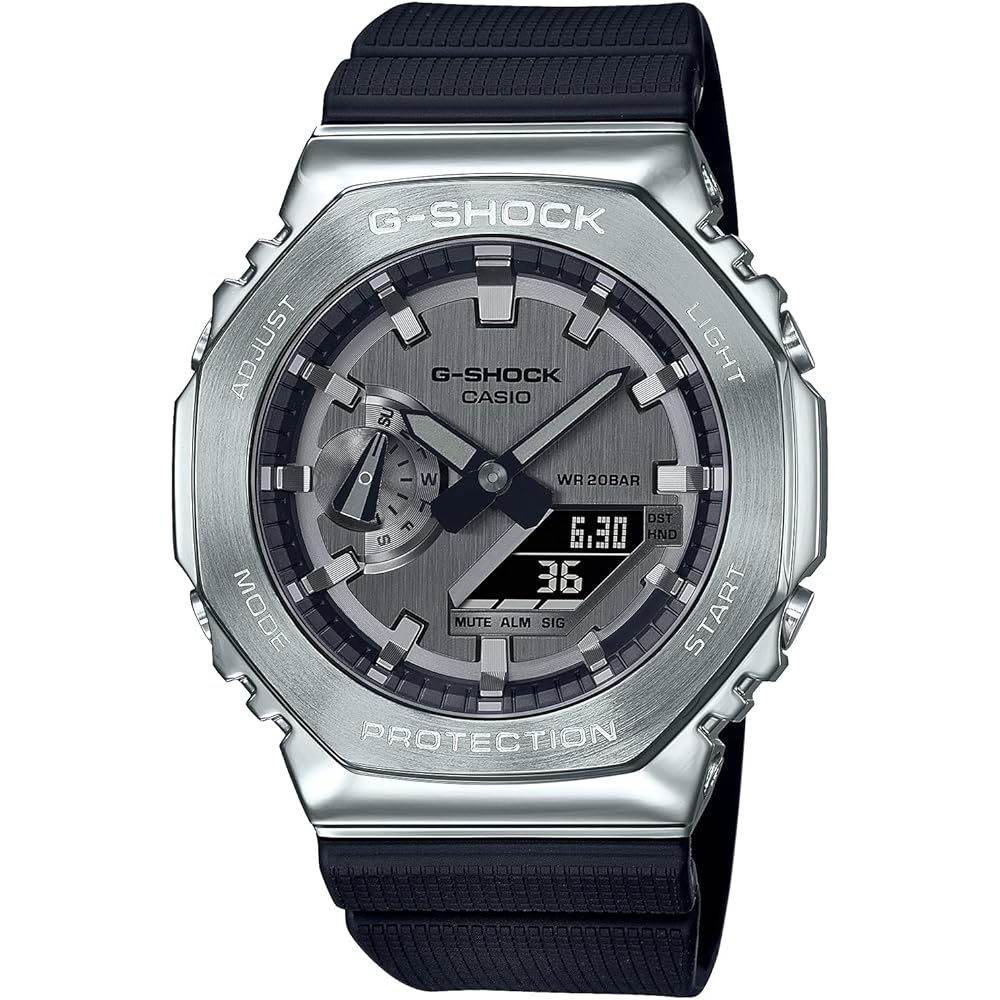Casio G-Shock GM-2100-1AJF Men s Metal Covered Watch Black