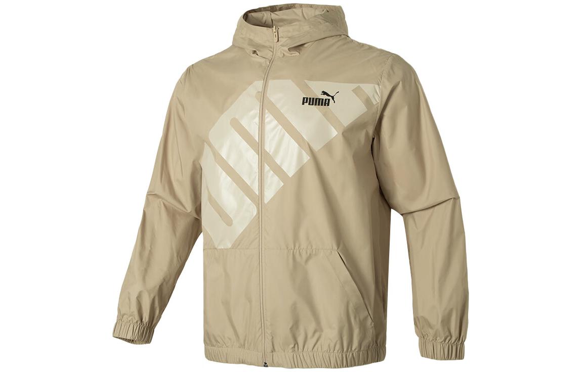 PUMA WINDBREAKER Jackets & Coats Men s Khaki 628117-83 XL
