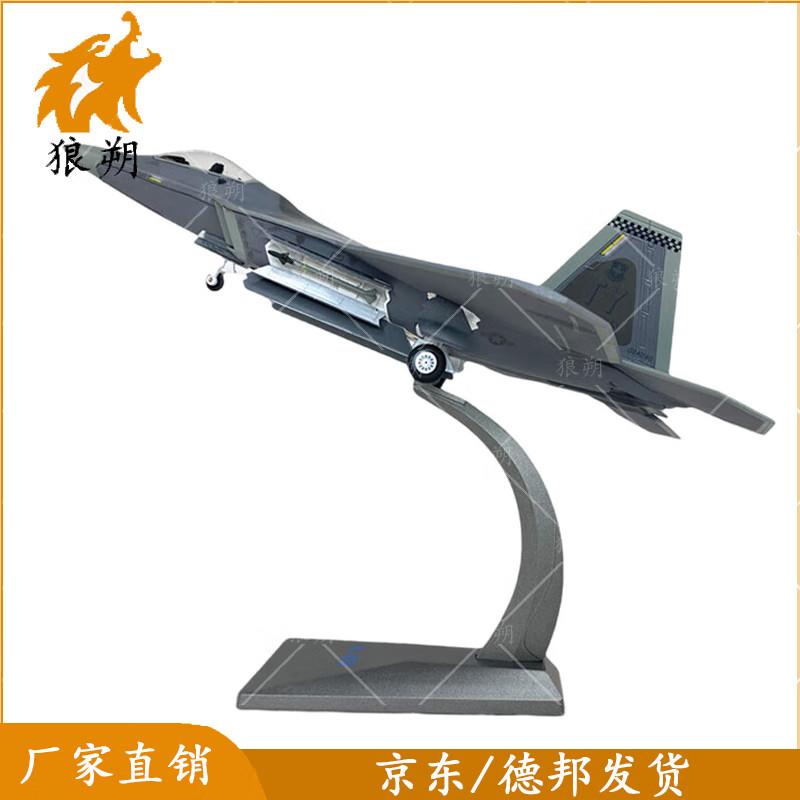 F-22 Raptor Alloy Diecast Fighter Jet Model