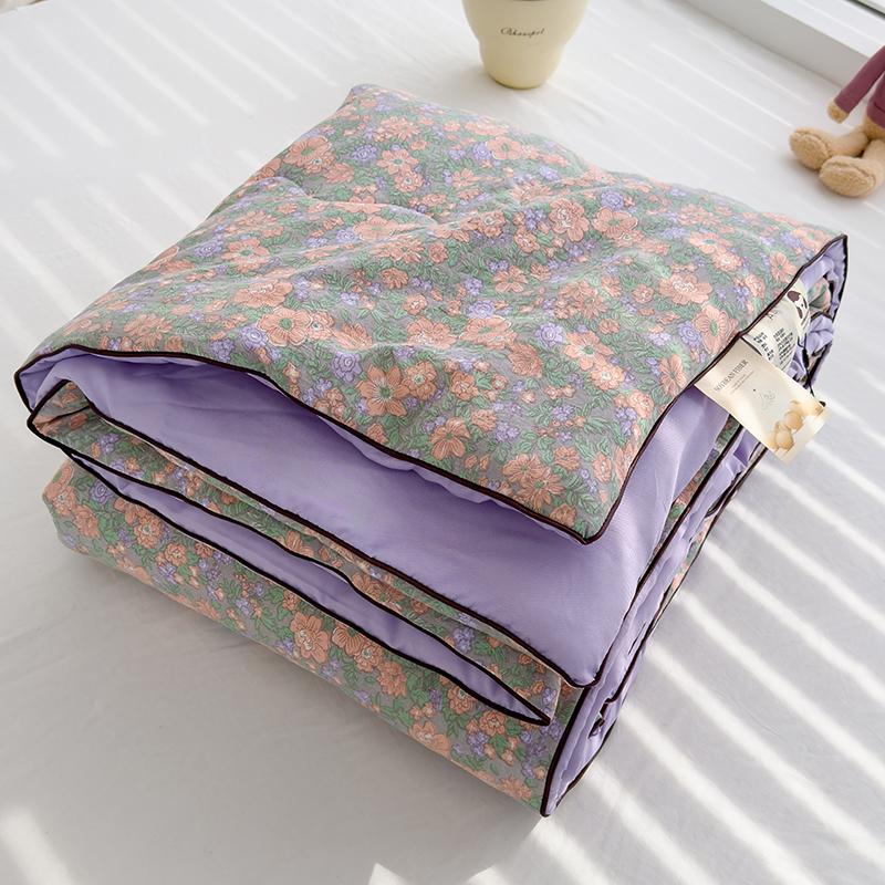 Cartoon Summer Thin Quilt, Wypełniacz z włókna sojowego, Lekki wygodny koc do domu, sypialnia, Pościel, Możliwość prania w pralce