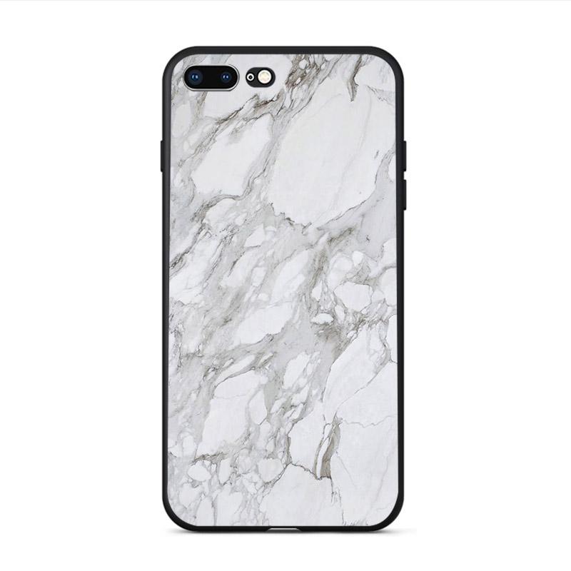 Weiche Telefonhülle mit glänzender Granitstein-Marmorstruktur für iPhone X XS XR 11 Pro Max SE2020 6s 6 7 8 plus 5 5S 10 TPU-Schale
