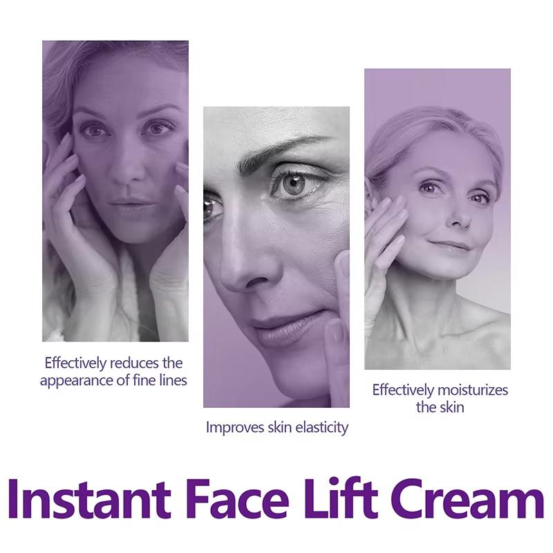 Instant Wrinkle Remover Face Cream Firming Lifting Anti Aging Fade Fine Lines Whitening Moisturizing Brighten Tighten Skin Care