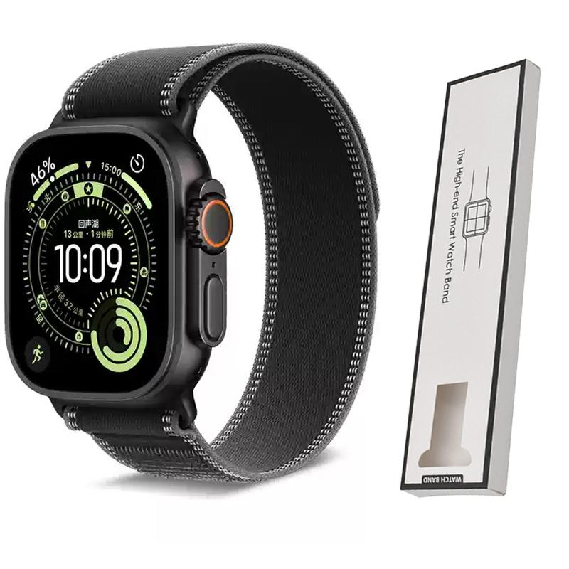 Bands For Apple Watch Strap Ultra2 3 49mm 46mm 44mm 45mm 40mm 41mm Sport Trail Loop Correas Bracelet iWatch Series 11 10 9 8 SE