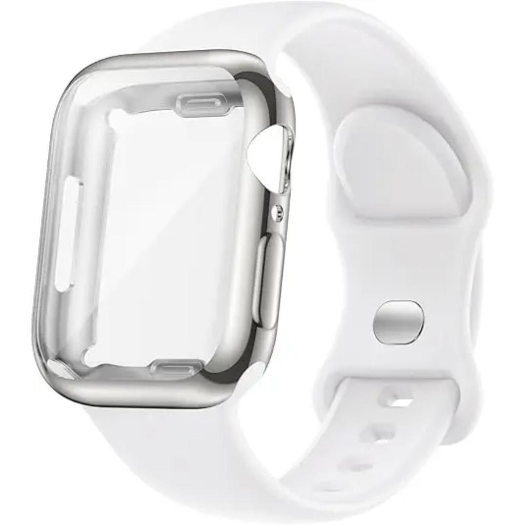 TPU Schutzhülle+Silikonarmband Für Apple Watch Ultra 3 49mm S11/10 46mm 45/44mm 42mm 41mm 38mm iWatch Serie 11 10 9 8 se 7 6